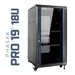 Armario Rack 18U 600x600 | Phasak Pro PHO-6618 19 In
